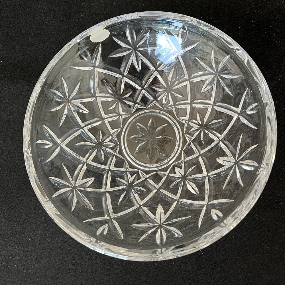 Bohemia Greek Republic lead Chrystal Bowl, NWT.
